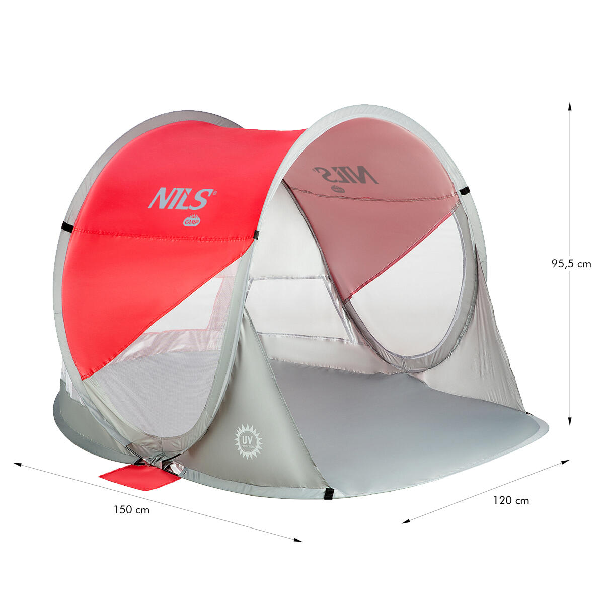 Tente de plage auto-pliante nautique Nils  NC3142 6/7