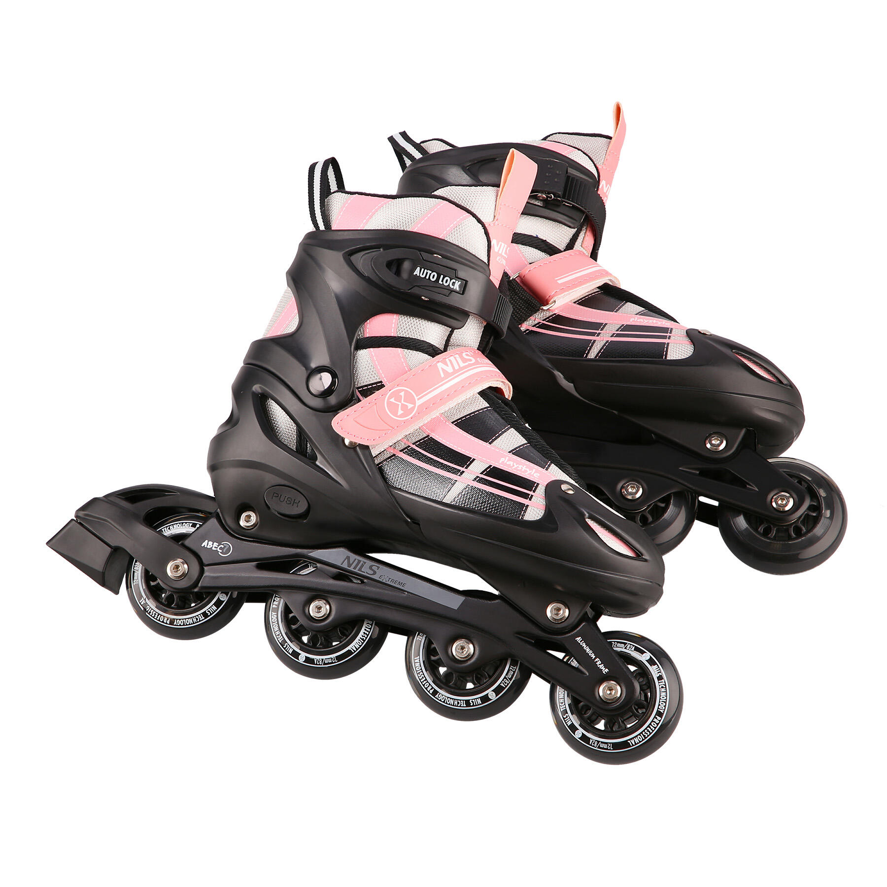 Schaatsen met verwisselbare ijshockeyschaats 2in1 Nils Extreme NH18366A 4/7