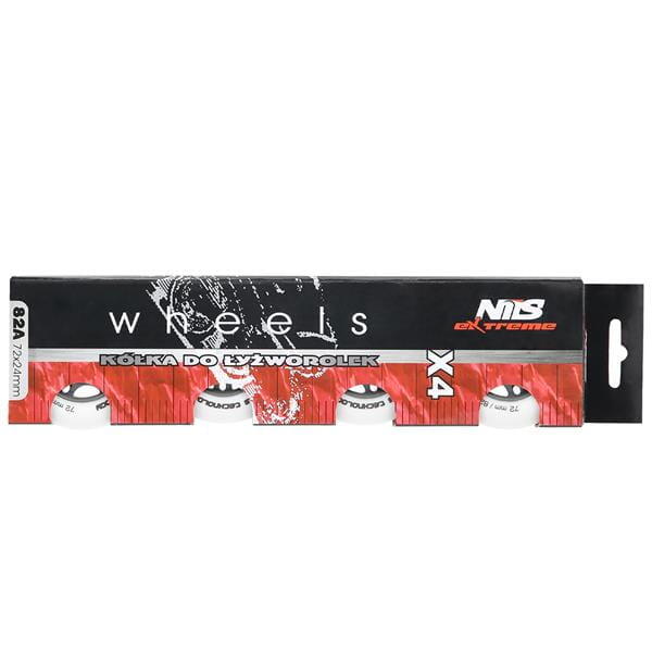 Matná kolečka NILS Extreme PU 72x24 82A, 4 ks 5/6