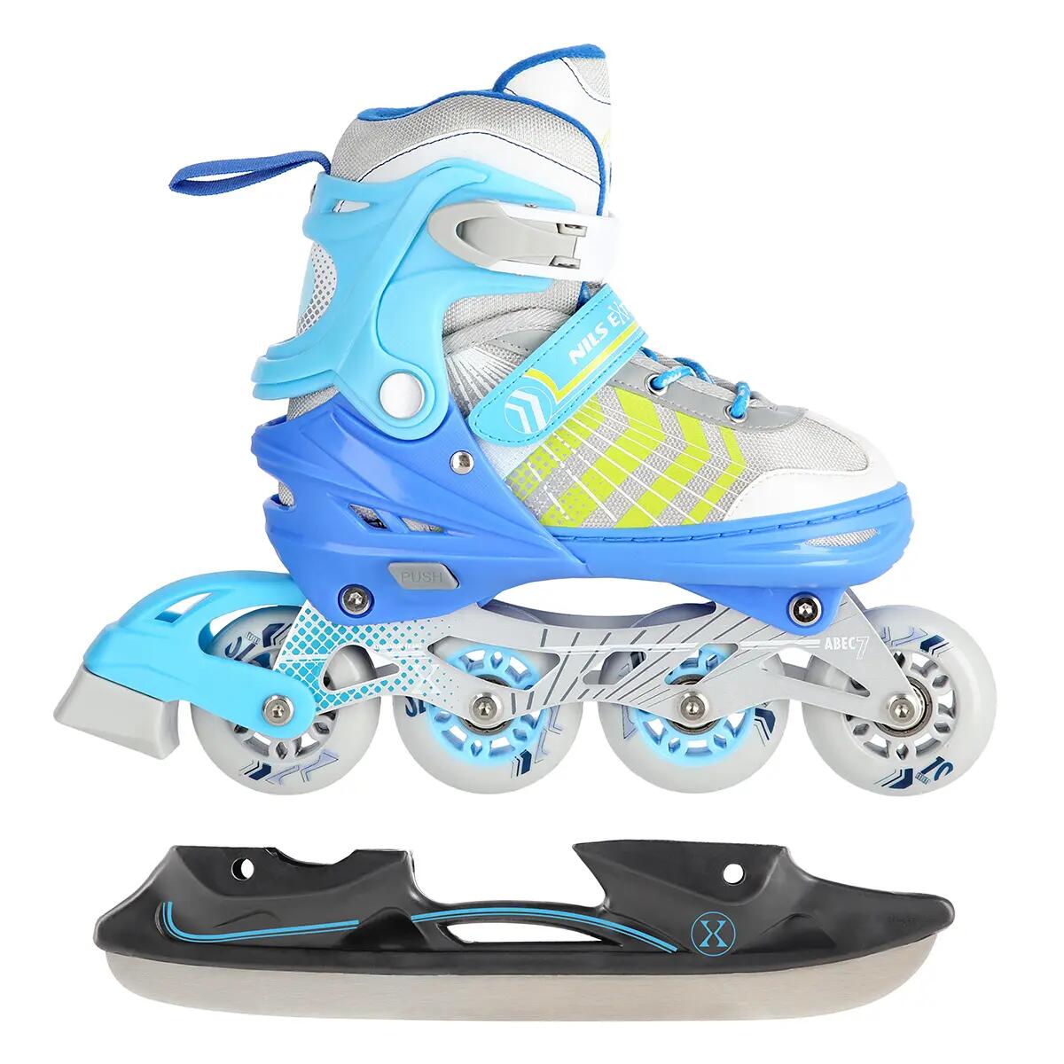 Inline-Skates mit austauschbaren Schlittschuhen Nils NH18192 4in1 4/7