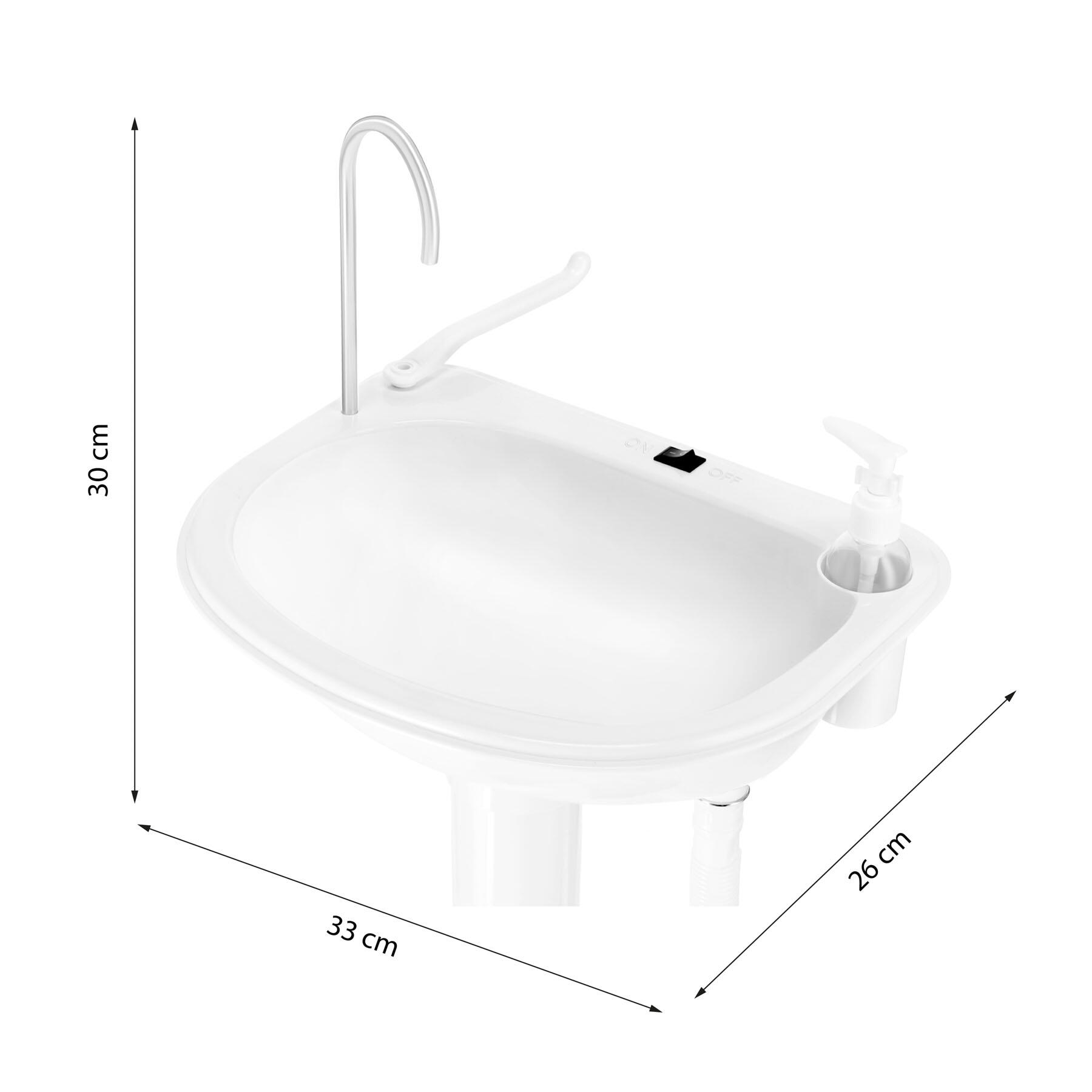 Draagbare campingwastafel met USB-pomp 20 l NILS CAMP NC0026 4/7
