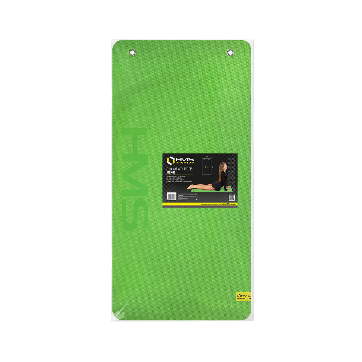 Clubfitnessmat met gaten HMS Premium MFK01 5/6