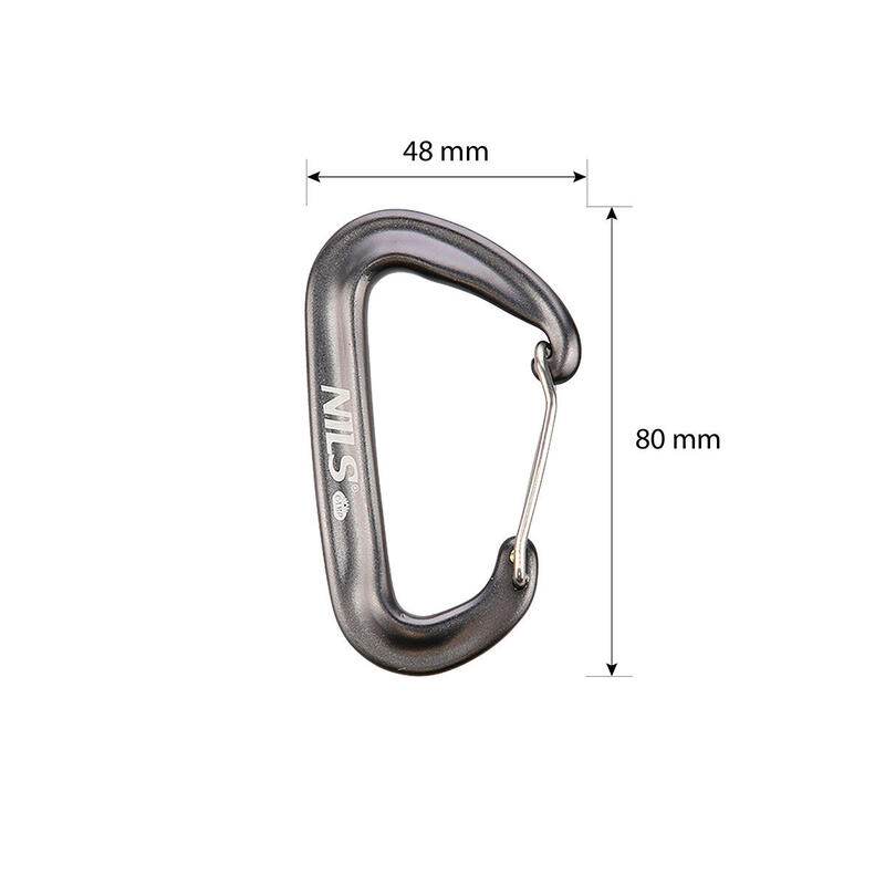 Carabinieră Aluminiu Anodizat 1200kg Outdoor NILS CAMP NC1707