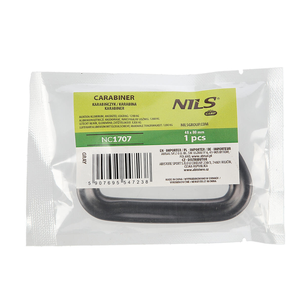 Karabiner 12 kN NILS CAMP NC1707 4/6