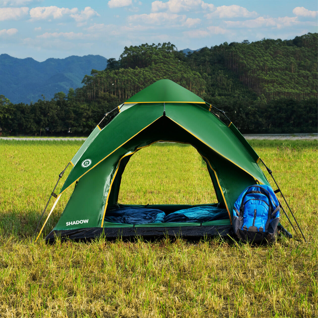 NC4801 ZIELONY NAMIOT SHADOW 2 NILS CAMP 6/7