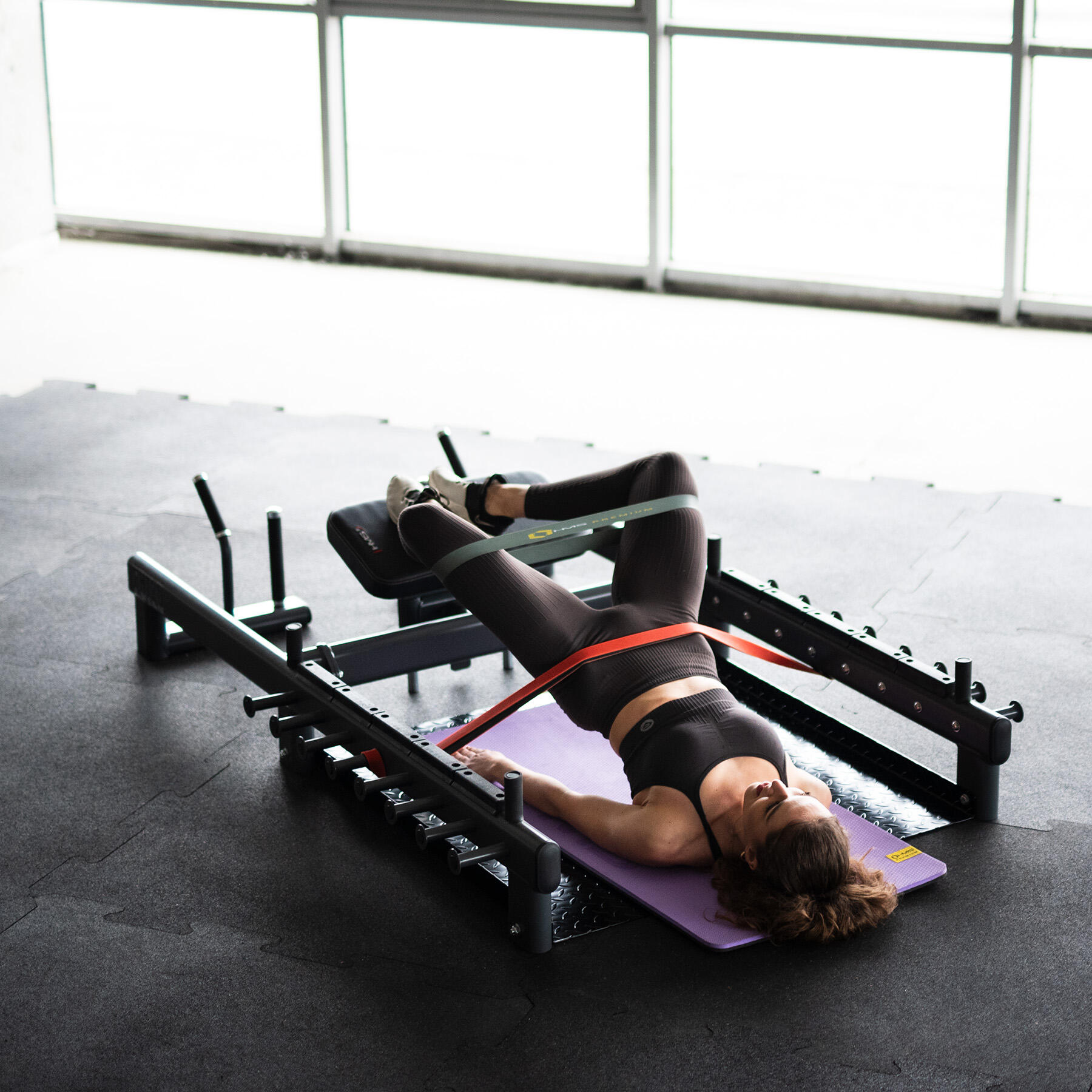 Platforma do ćwiczeń mięśni pośladków hip thrust i martwego ciągu PHT25 HMS 4/7