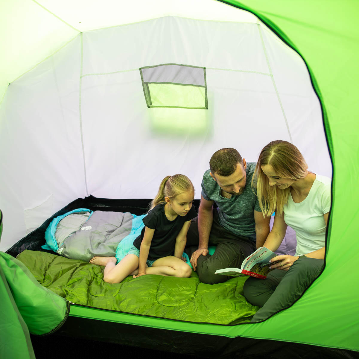 Tente de camping randonnée 6 personnes HIGHLAND NILS CAMP NC6031 3/7