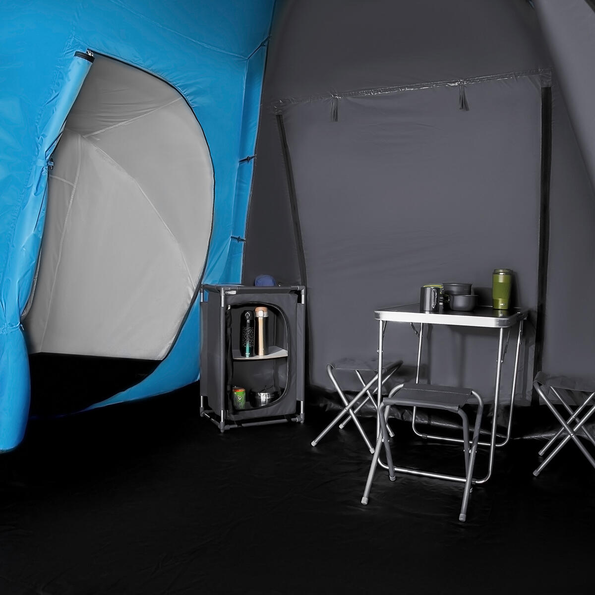 Tente de camping randonnée 6 personnes HIGHLAND NILS CAMP NC6031 7/7