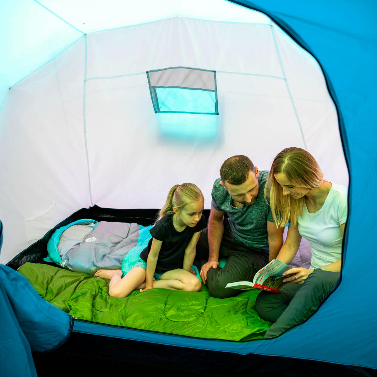 Tente de camping randonnée 6 personnes HIGHLAND NILS CAMP NC6031 3/7