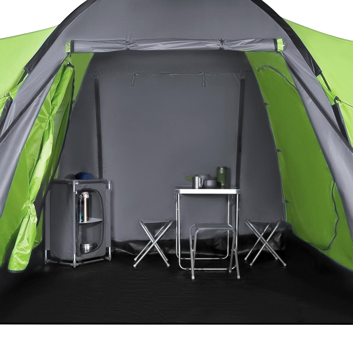 Tente de camping randonnée 6 personnes HIGHLAND NILS CAMP NC6031 4/7
