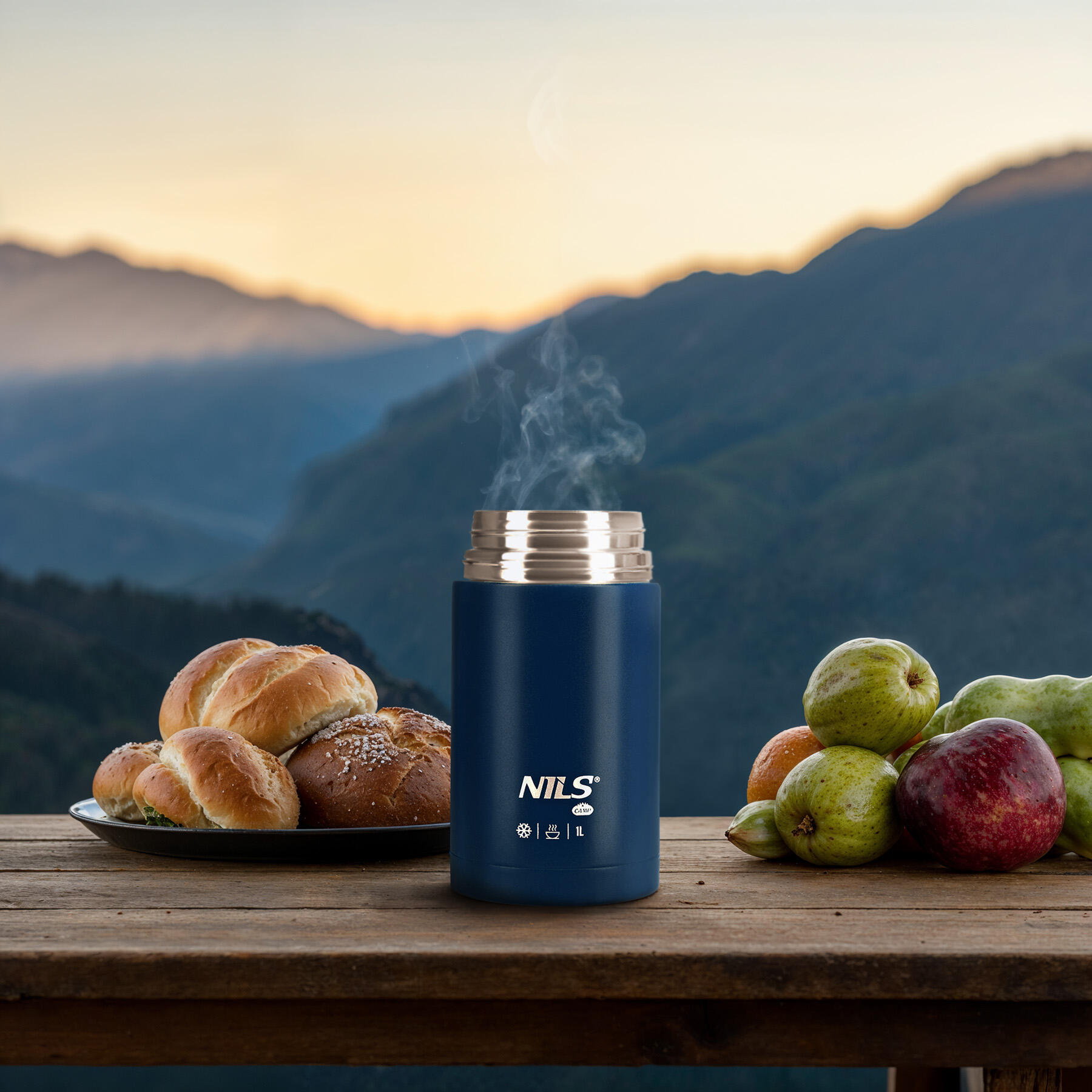 Thermos pour le dîner NILS CAMP NC3802 3/7