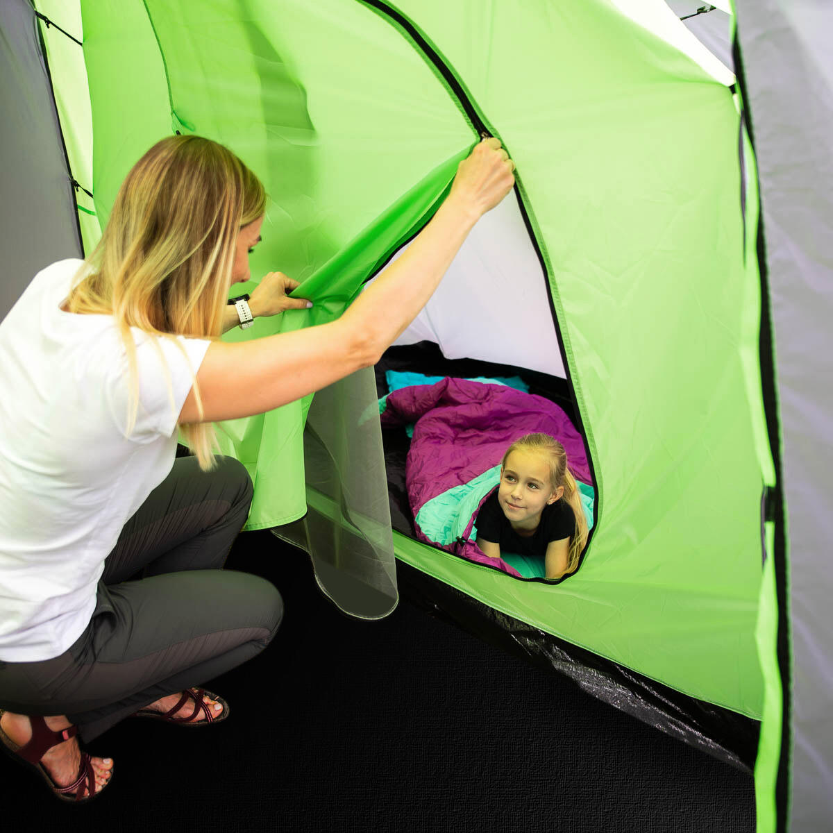 Tente de camping randonnée 6 personnes HIGHLAND NILS CAMP NC6031 6/7