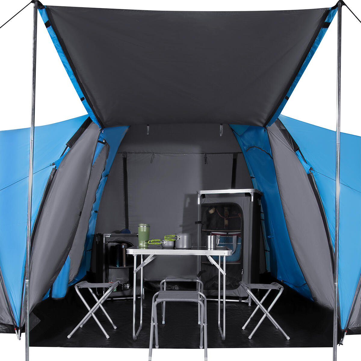 Tente de camping randonnée 6 personnes HIGHLAND NILS CAMP NC6031 6/7