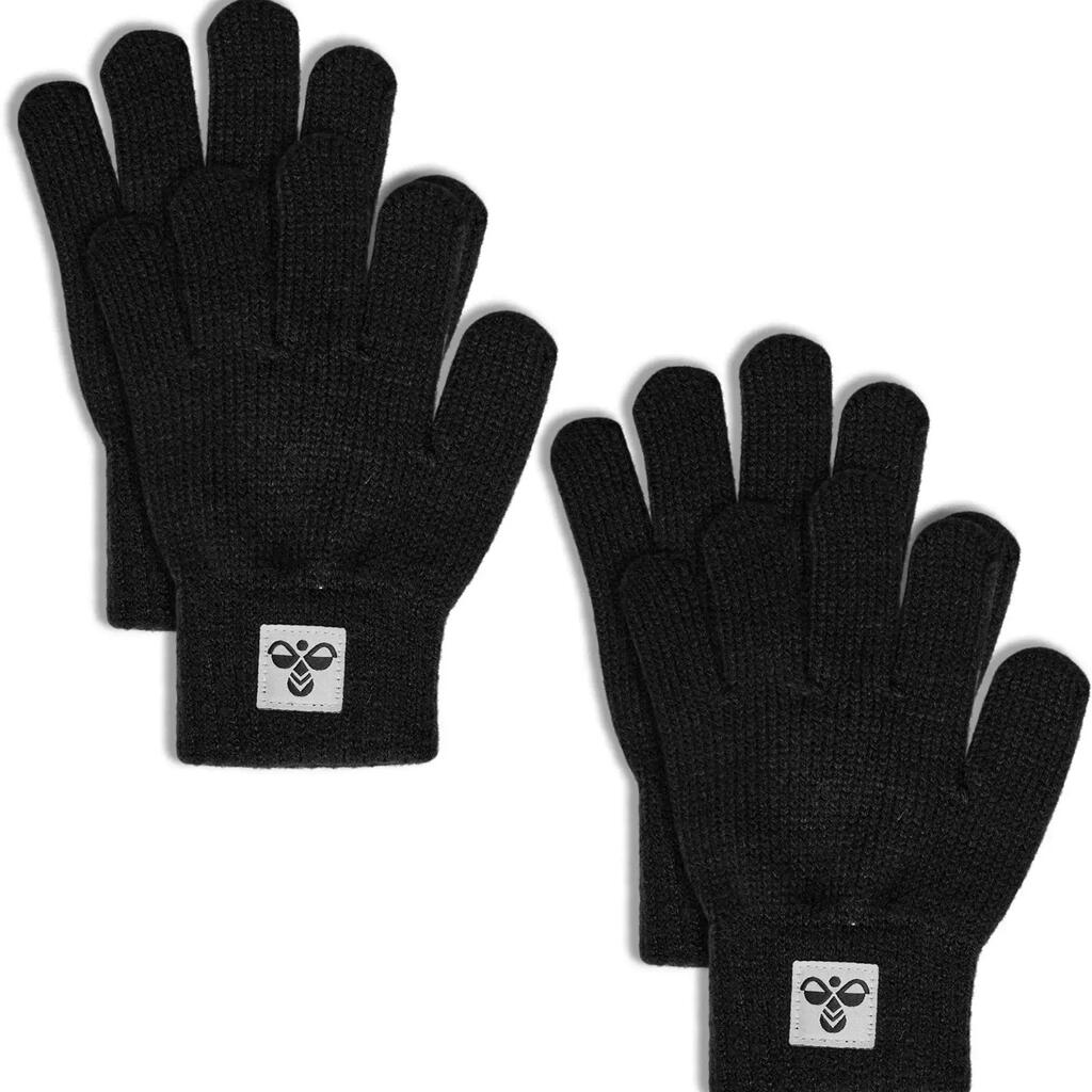 Children's knitted gloves Hummel (x2)