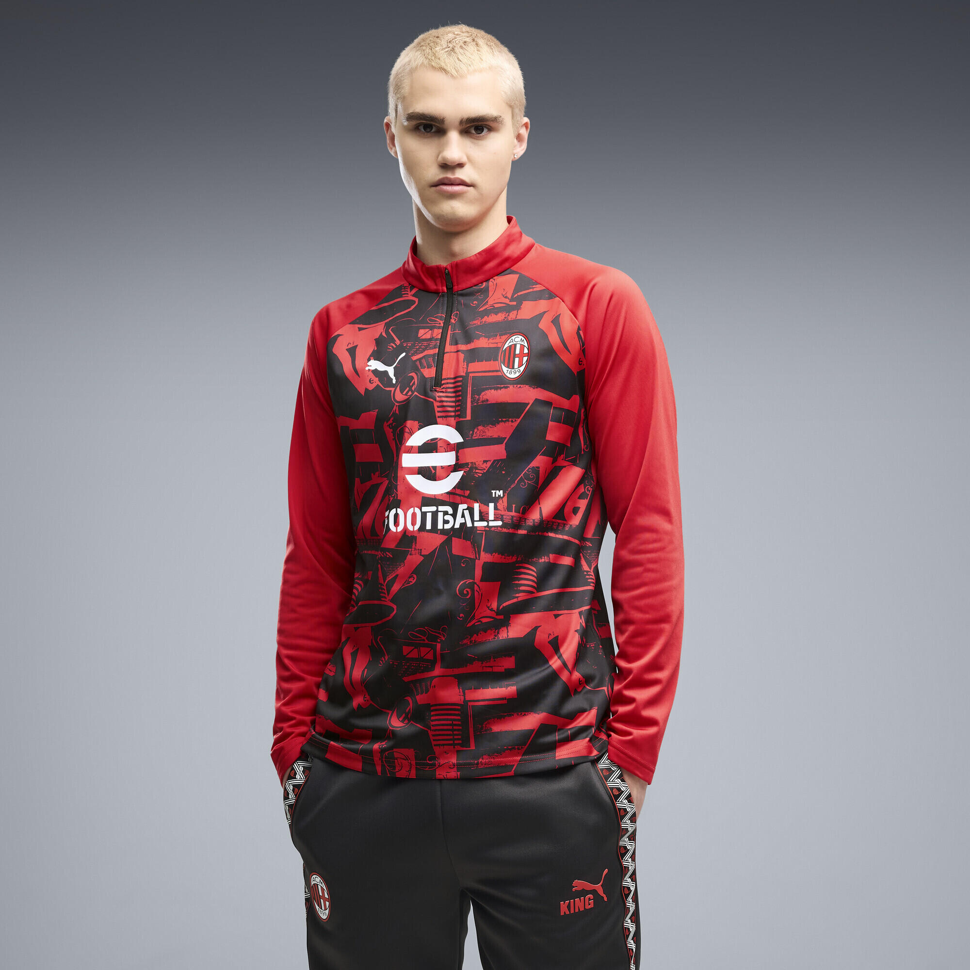 AC Milan Aufwärmoberteil Herren PUMA 2/5