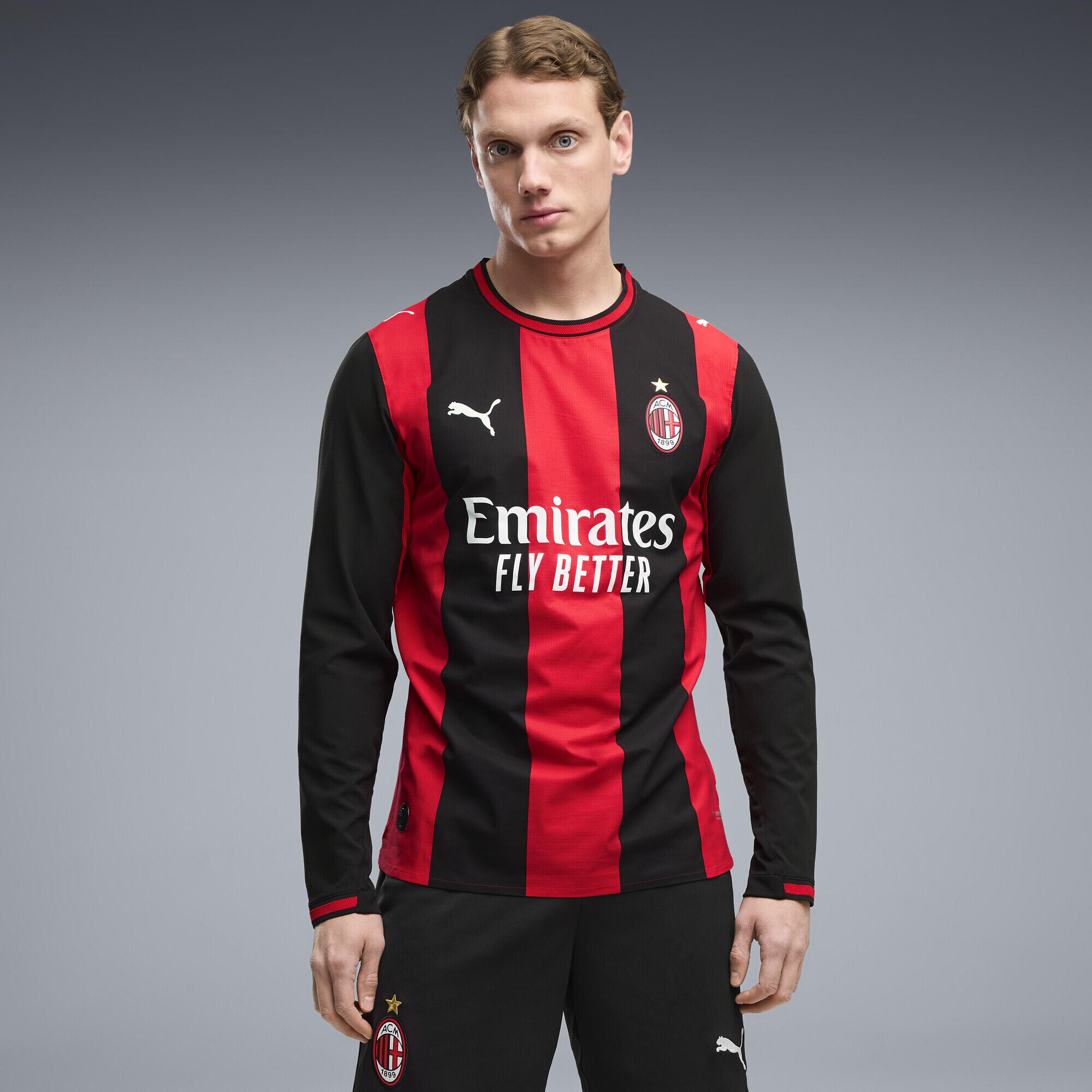 AC Milan 26/27 Authentic Langarm-Heimtrikot Herren PUMA 2/6
