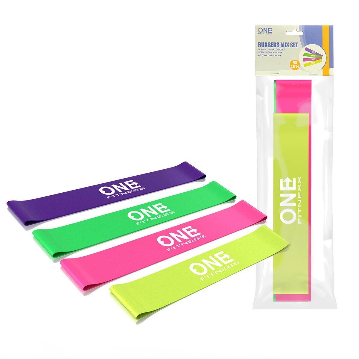 Sada odporových gum ONE Fitness PBF SET04 5/7