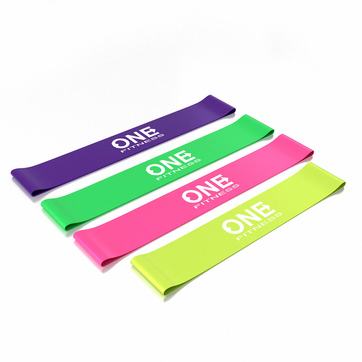 ONE FITNESS Sada odporových gum PBF SET04