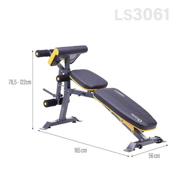 Banc de musculation ls3061 HMS PREMIUM 5/7