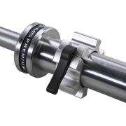 Barre olympique 2200 mm GO901 + LOCK JAW ZG1500 SILVER Pinces HMS Premium 3/7