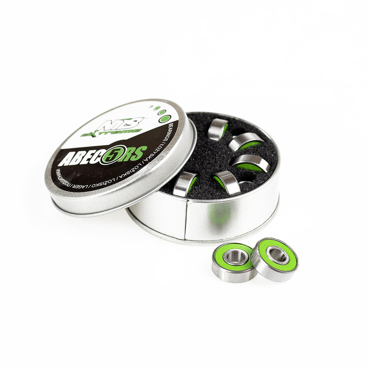 Roulements en carbone ABEC-5 RS Nils Extreme 2/7