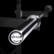 Barre olympique 2200 mm GO901 + LOCK JAW ZG1500 SILVER Pinces HMS Premium 4/7