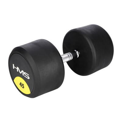 Ronde halter met rubberen coating hms hg pro
