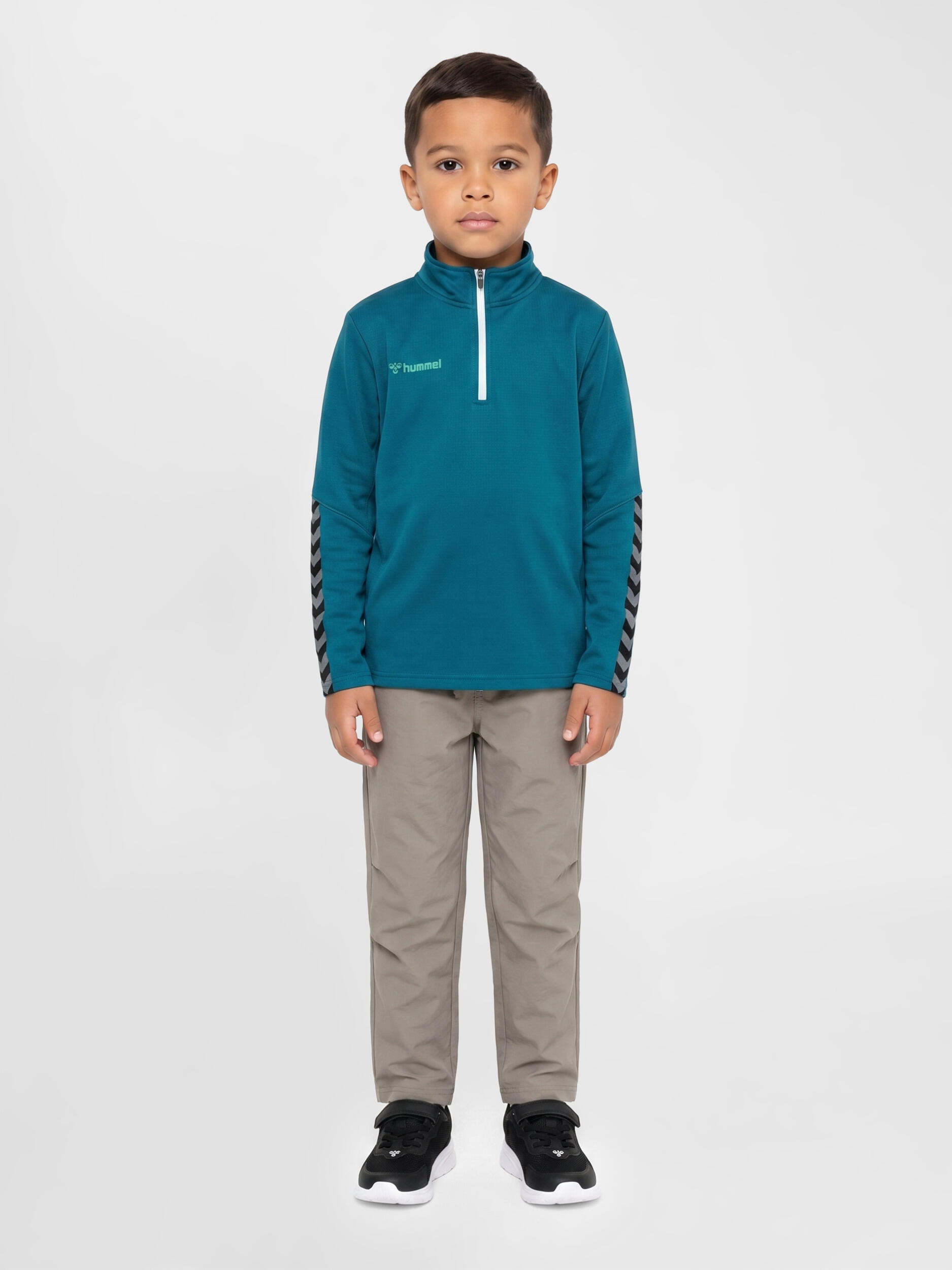 Felpa per bambini Hummel demi-zip hmlAUTHENTIC 2/7
