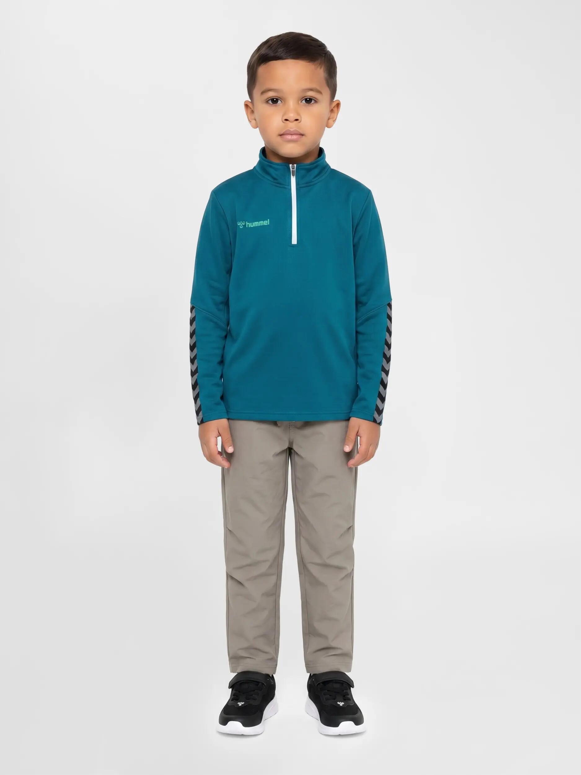 Felpa per bambini Hummel demi-zip hmlAUTHENTIC 3/7