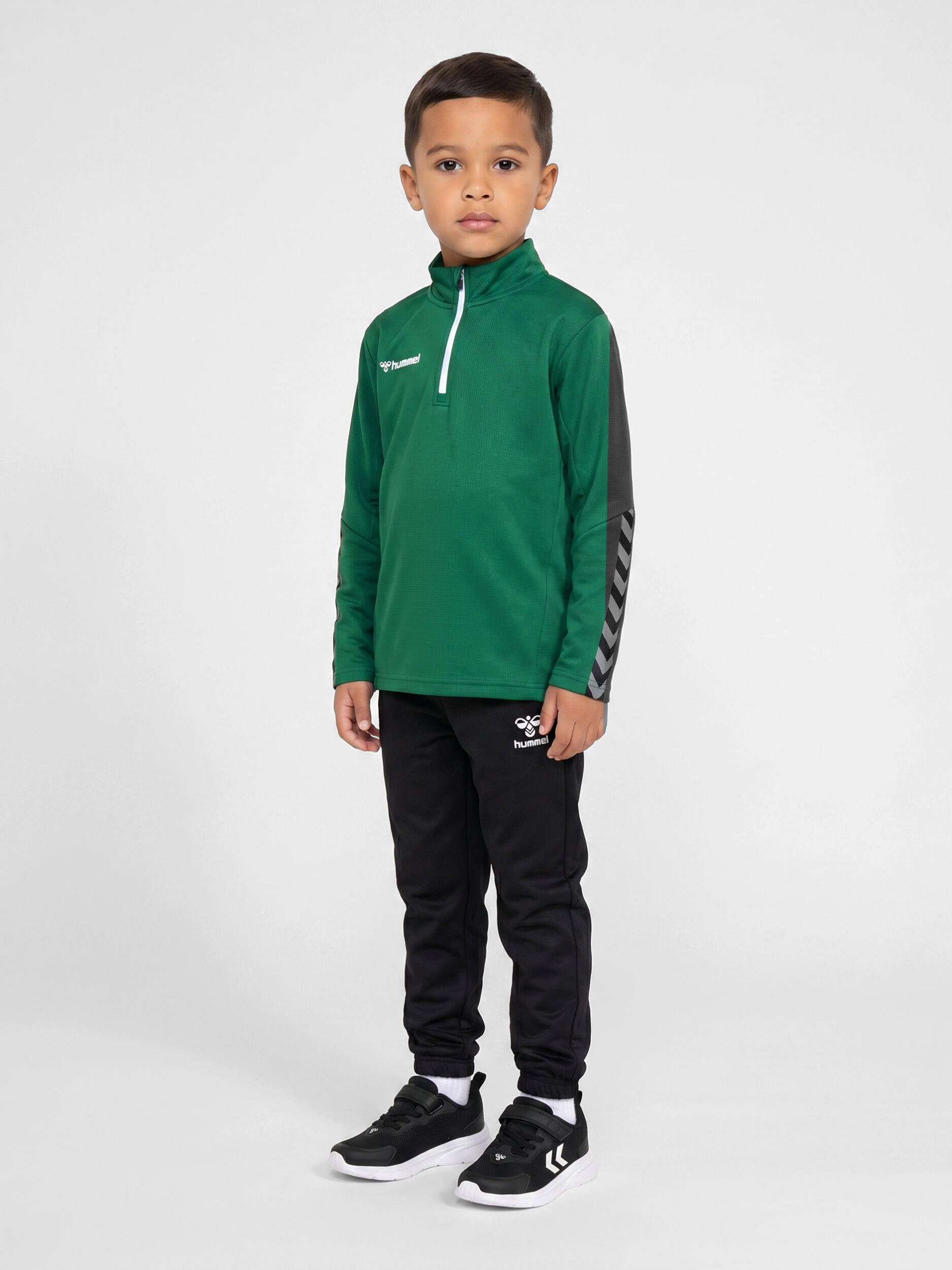 HUMMEL hmlAUTHENTIC KIDS HALF ZIP SWEATSHIRT 2/7