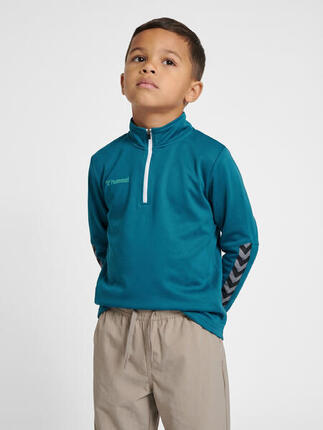 Demie-Fermeture Éclair Zip Sweat-Shirt Hmlauthentic Enfant