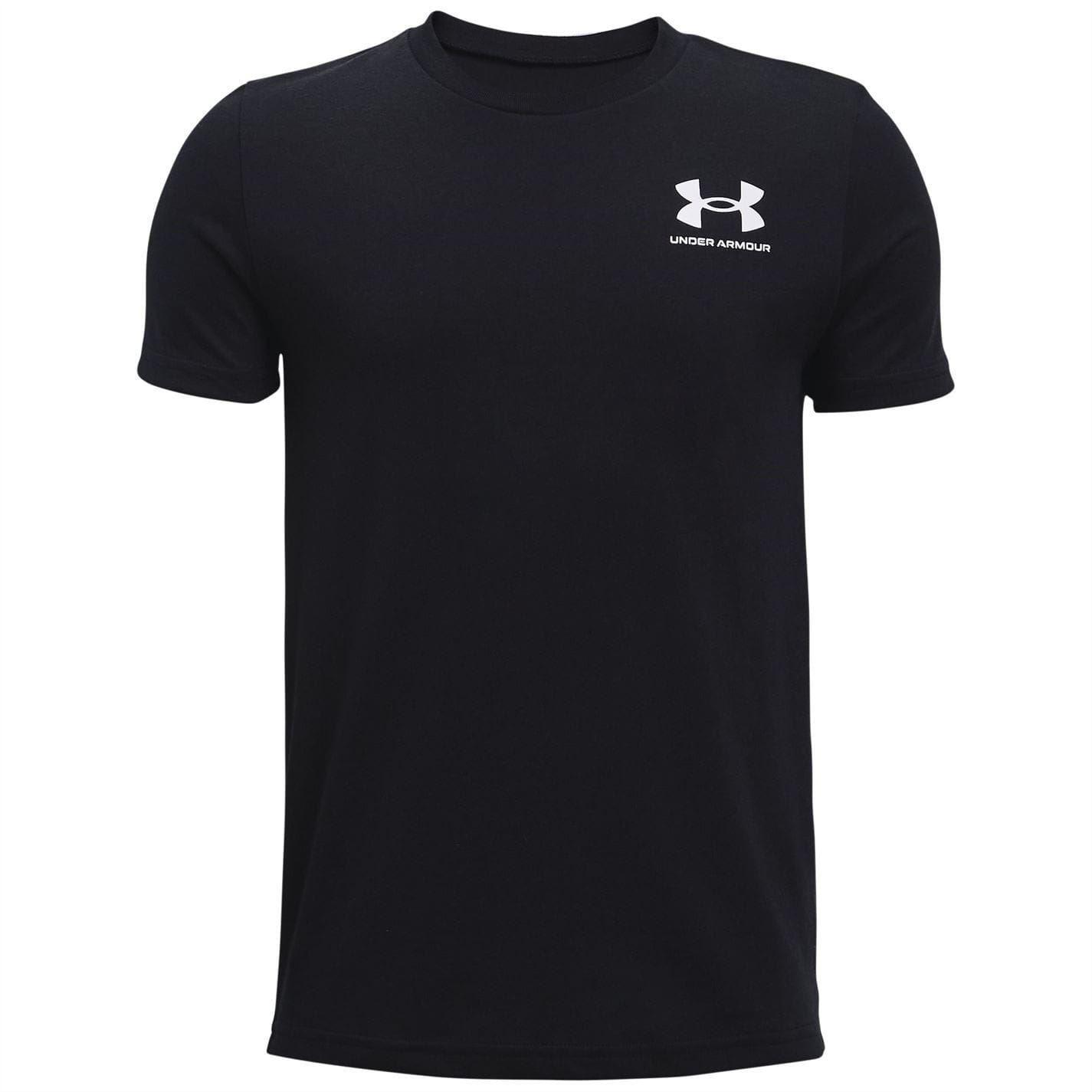 Under Armour Boys Logo Short-Sleeved T-Shirt