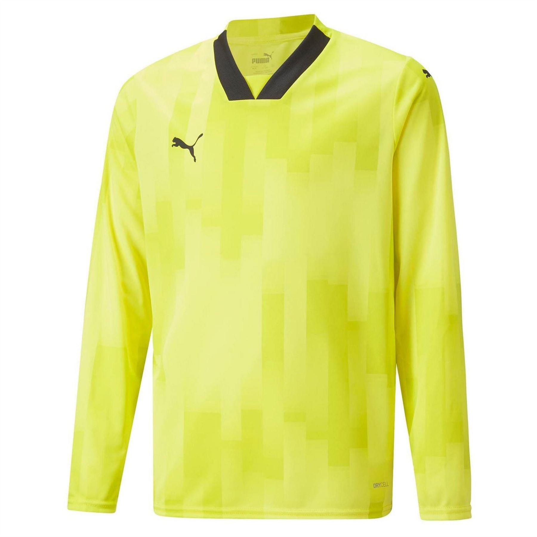 Puma Childrens/Kids Teamtarget Abstract Long-Sleeved Goalkeeper Jersey