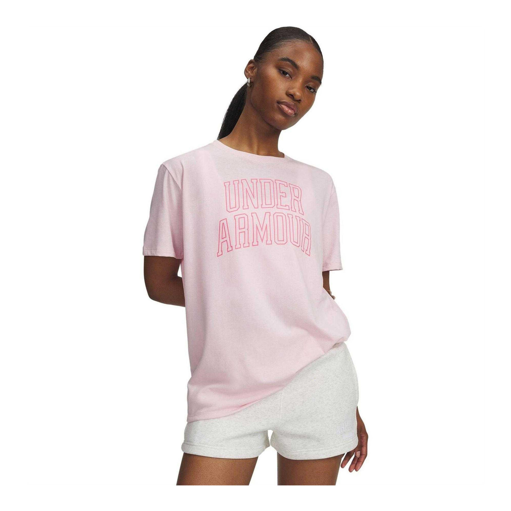 Under Armour Womens/Ladies Rival Chest Logo Oversized T-Shirt