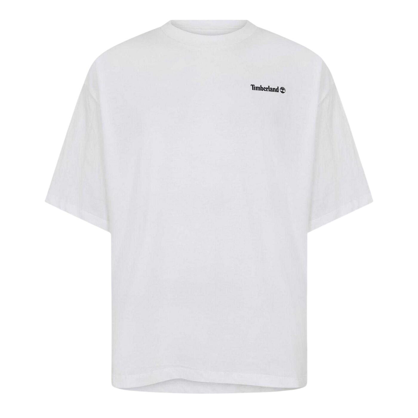 Timberland Mens Oval Logo Regular T-Shirt