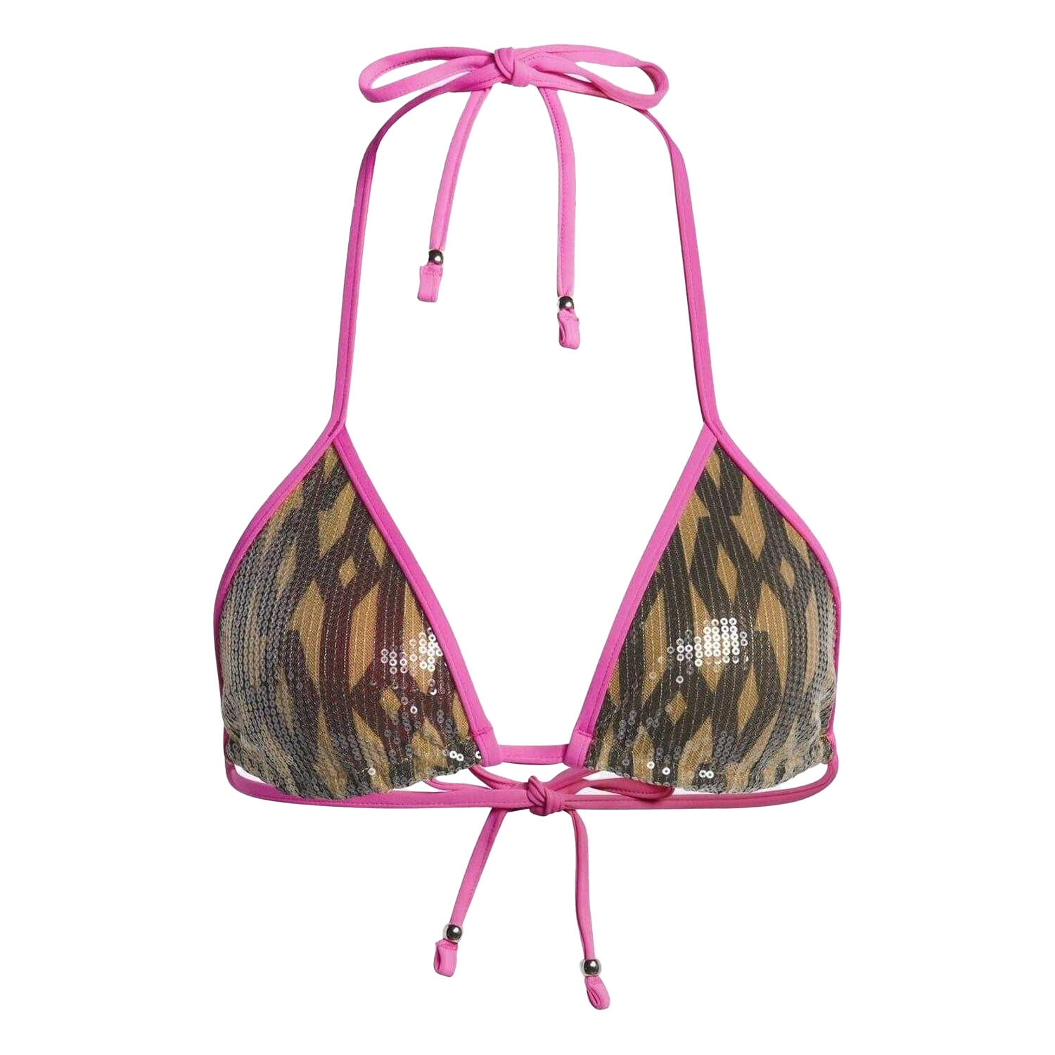 Adidas Womens/Ladies Ivy Park Sequin Reversible Bikini Top