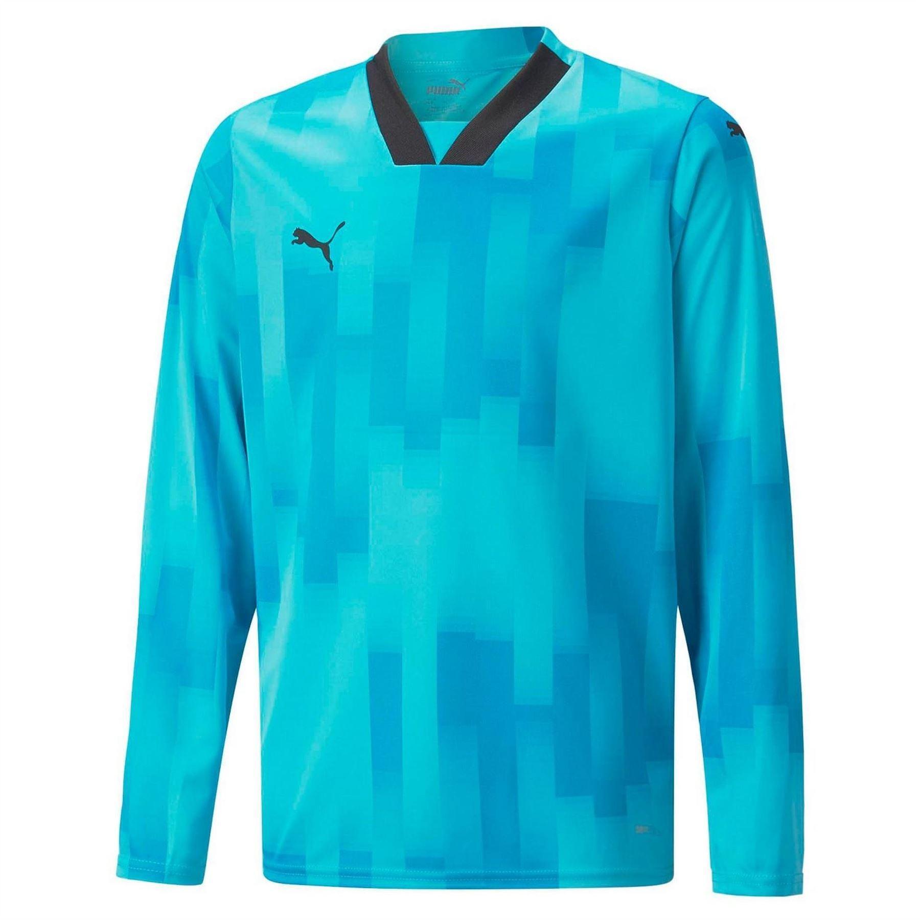 Puma Childrens/Kids Teamtarget Abstract Long-Sleeved Goalkeeper Jersey