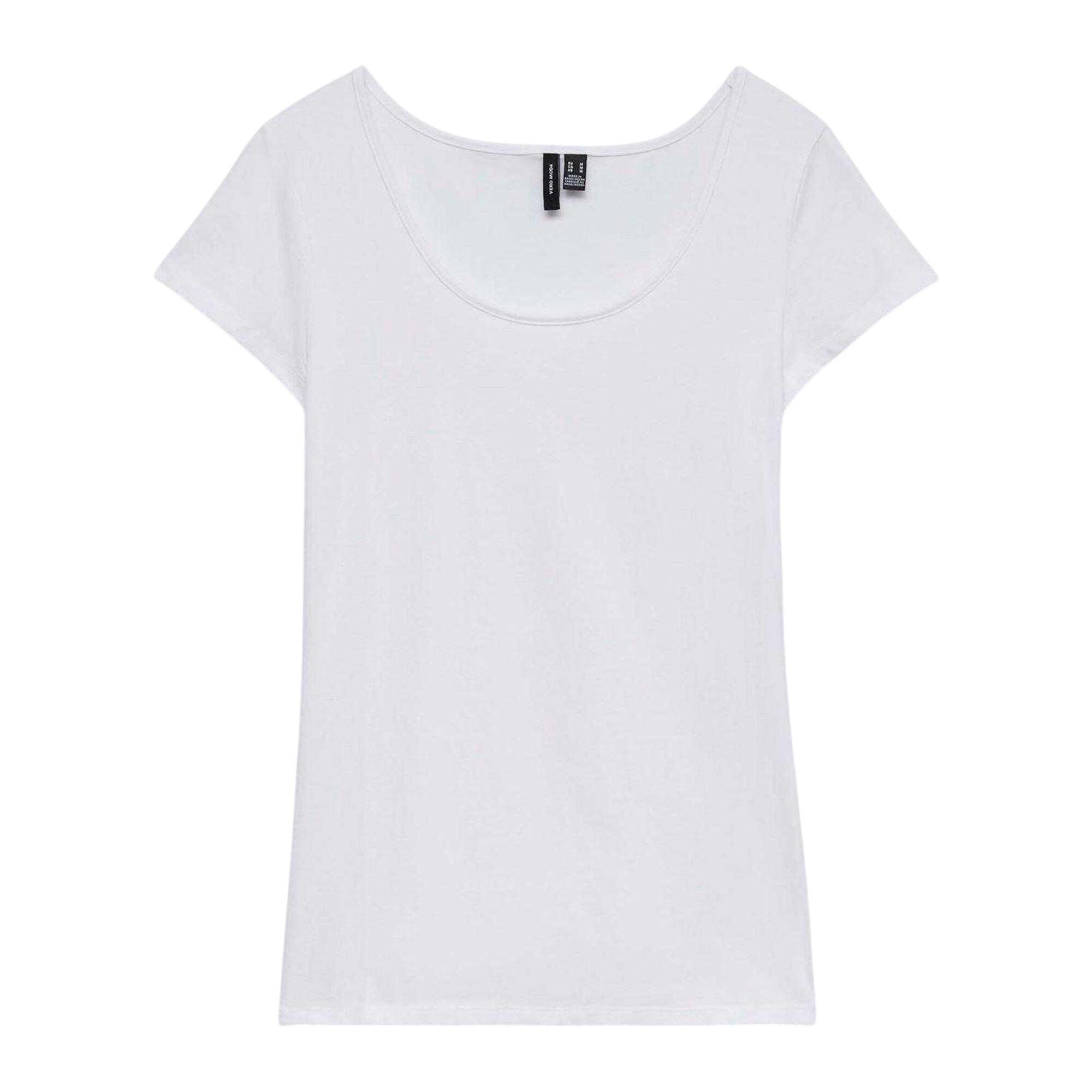 Vero Moda Womens/Ladies Plain Scoop Neck Regular T-Shirt
