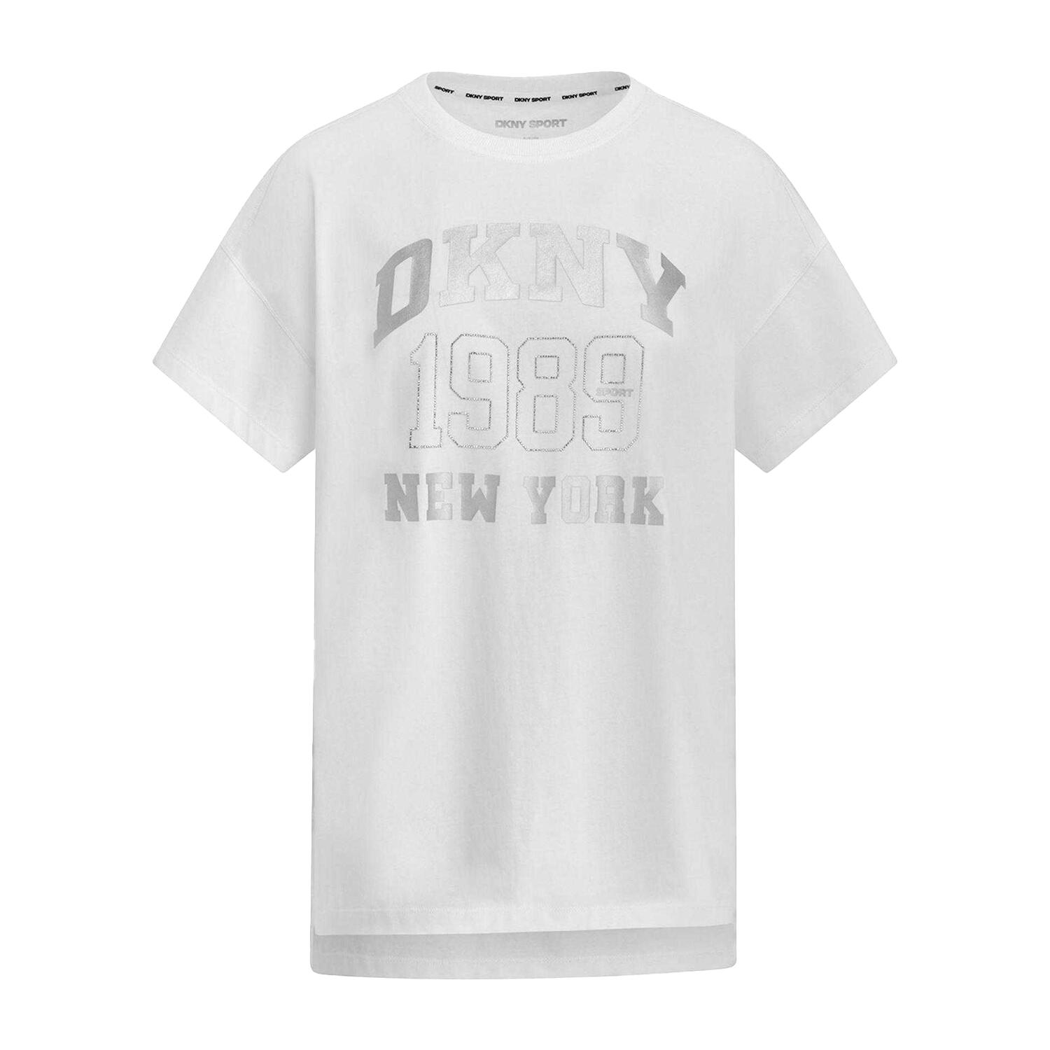 DKNY Womens/Ladies 1989 Shimmer Regular T-Shirt