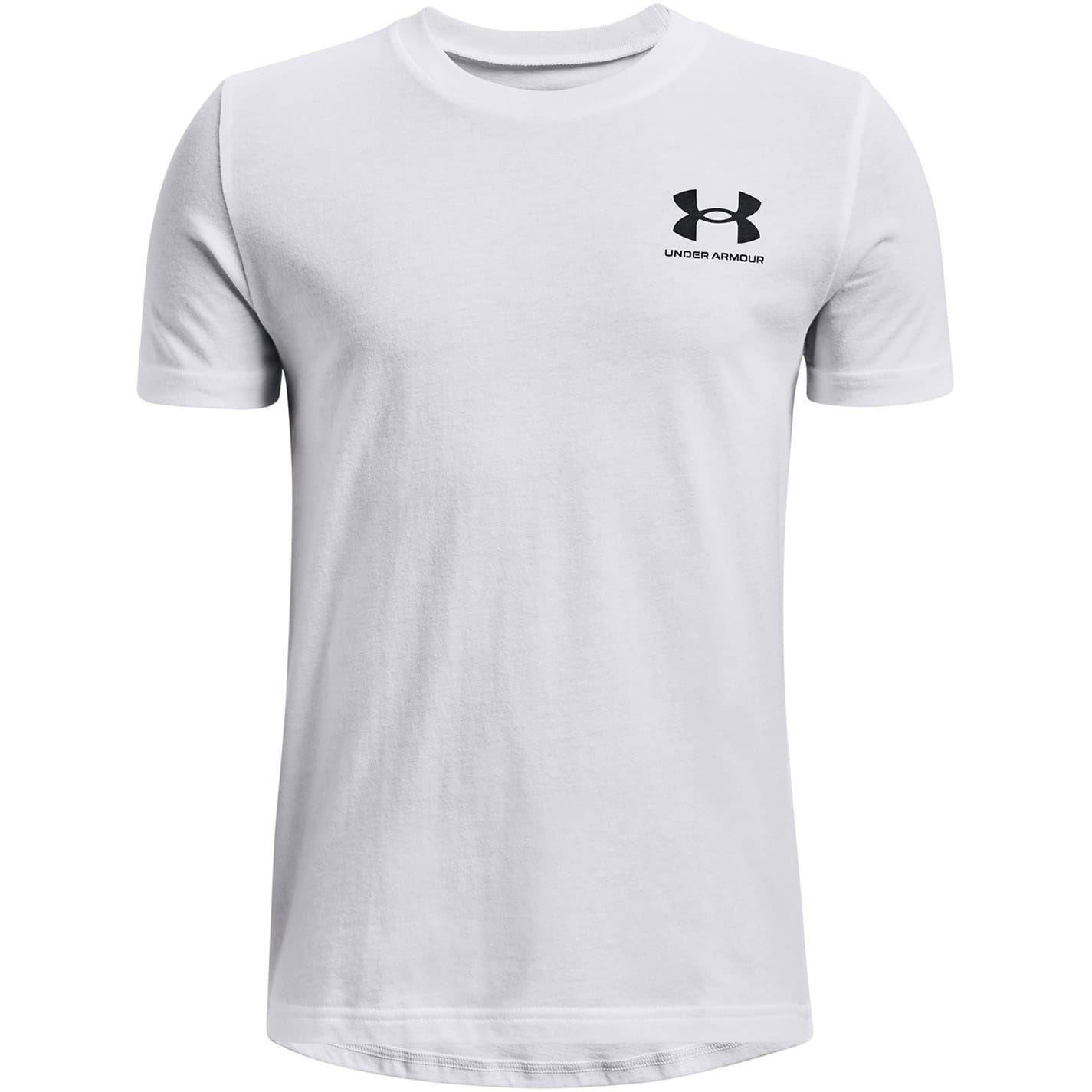 Under Armour Boys Logo Short-Sleeved T-Shirt