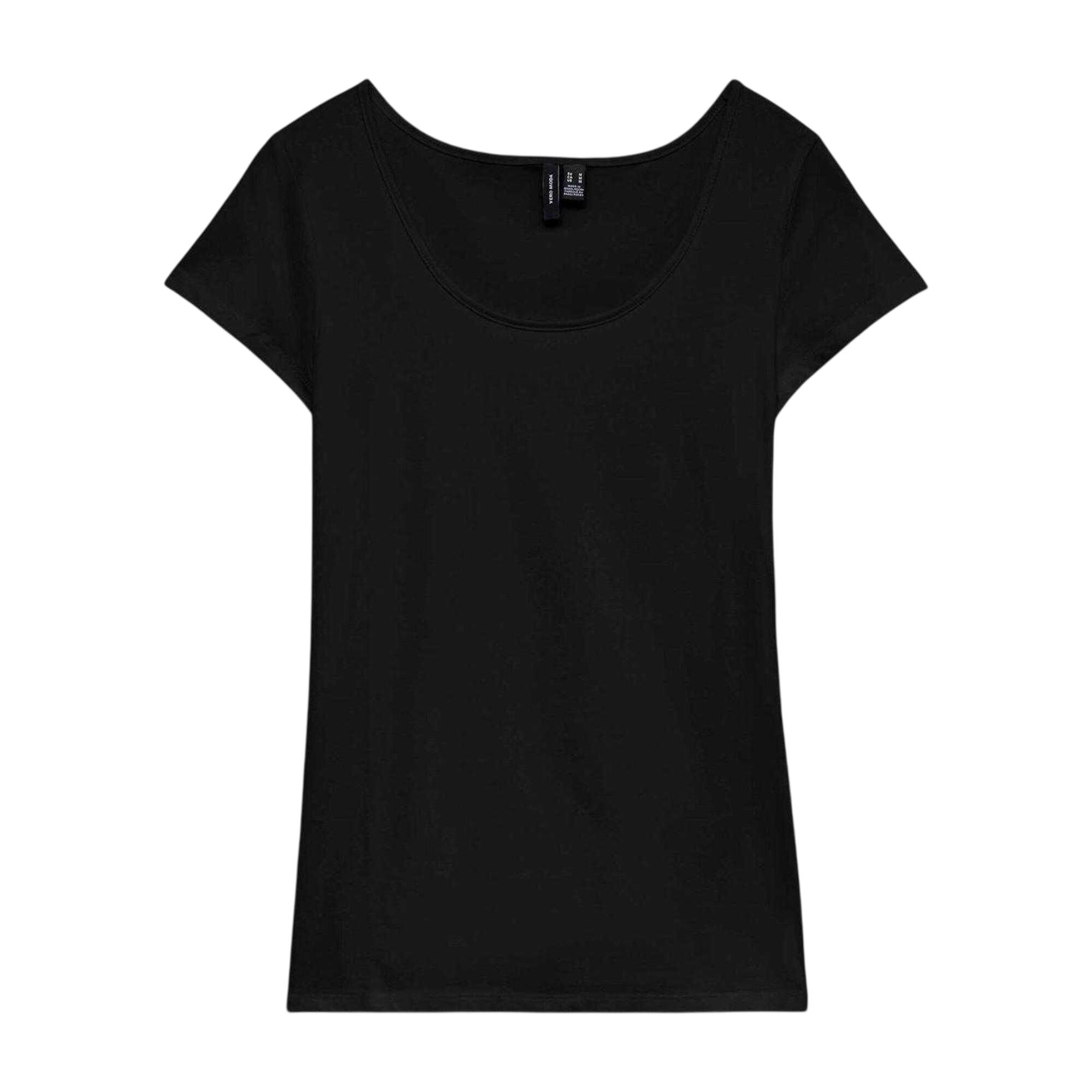 Vero Moda Womens/Ladies Plain Scoop Neck Regular T-Shirt
