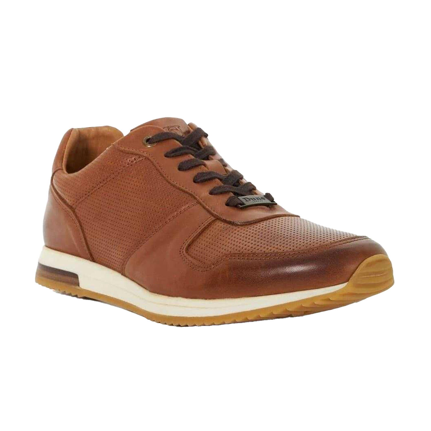 Dune London Mens Trilogy Suede Trainers
