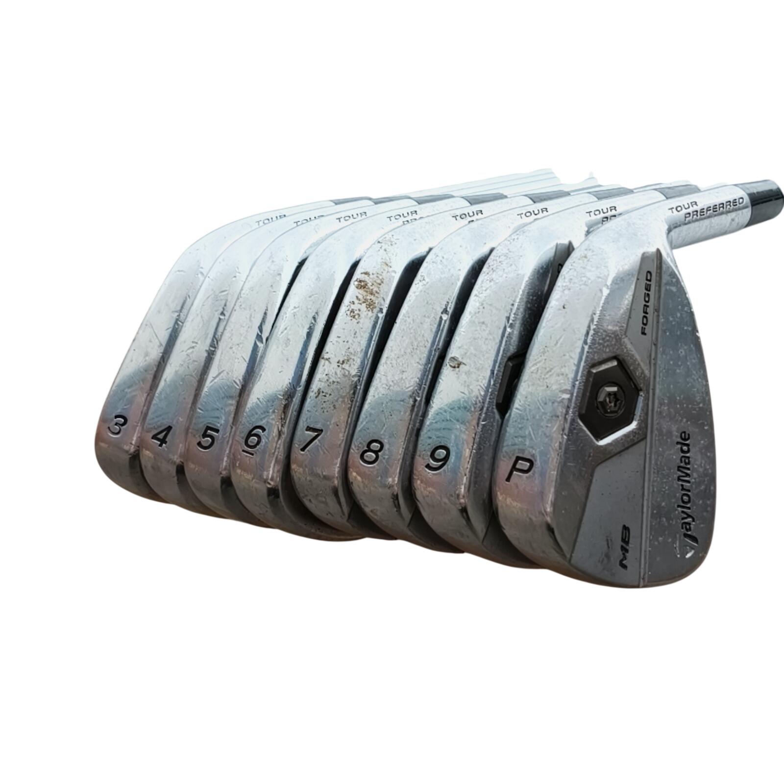 TaylorMade MB Forged Tour IJzerset / 3-PW / Flex Stiff / Staal 3/7