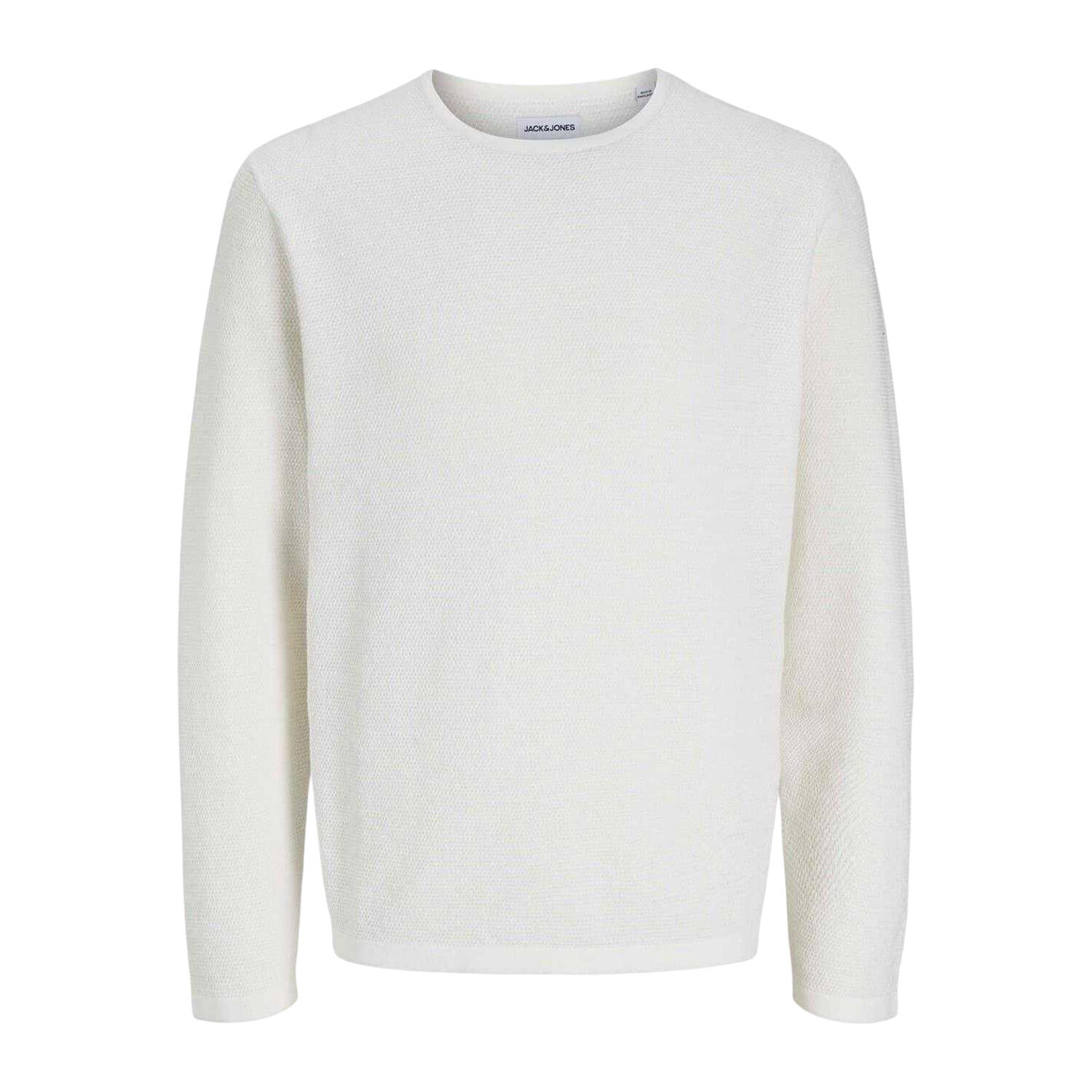Jack And Jones Mens Flat Knit Crew Neck Pullover