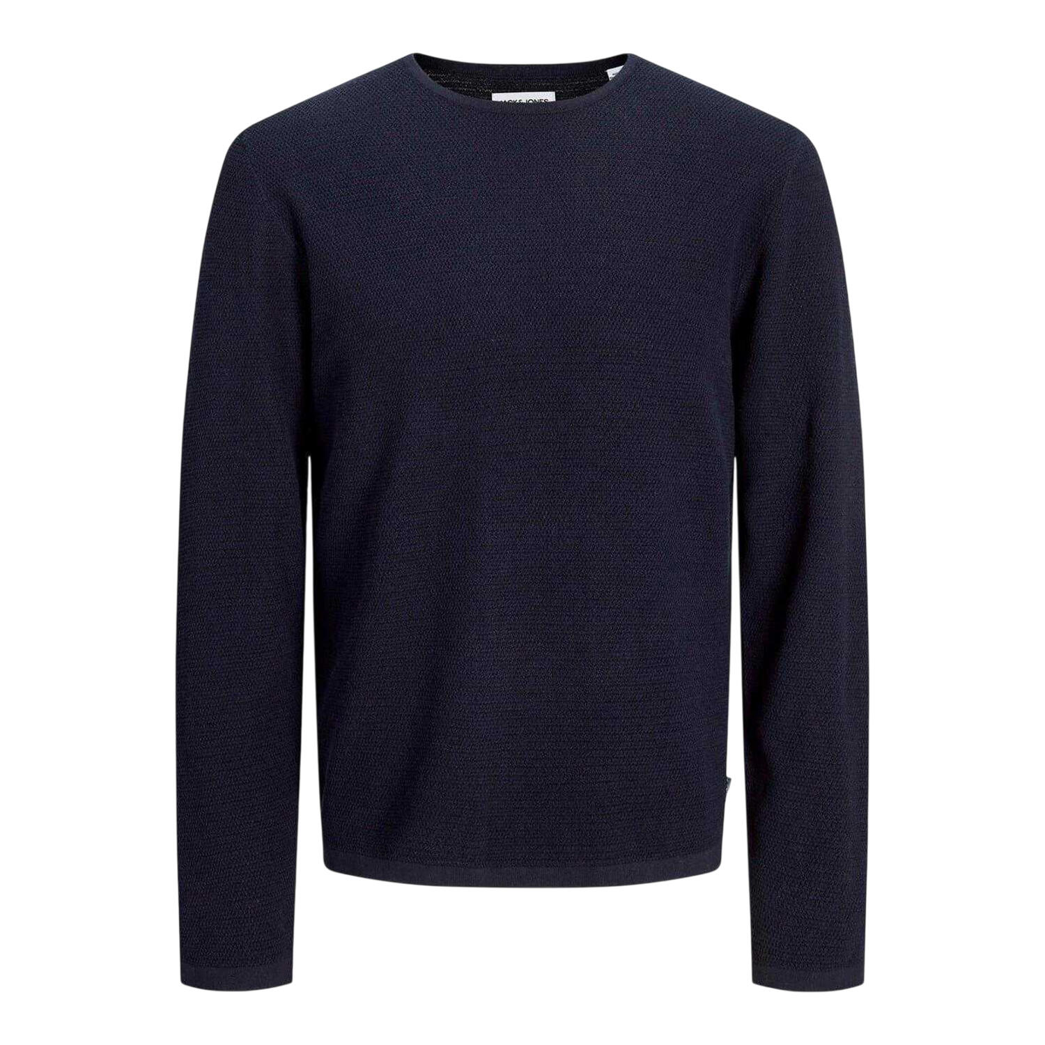 Jack And Jones Mens Flat Knit Crew Neck Pullover