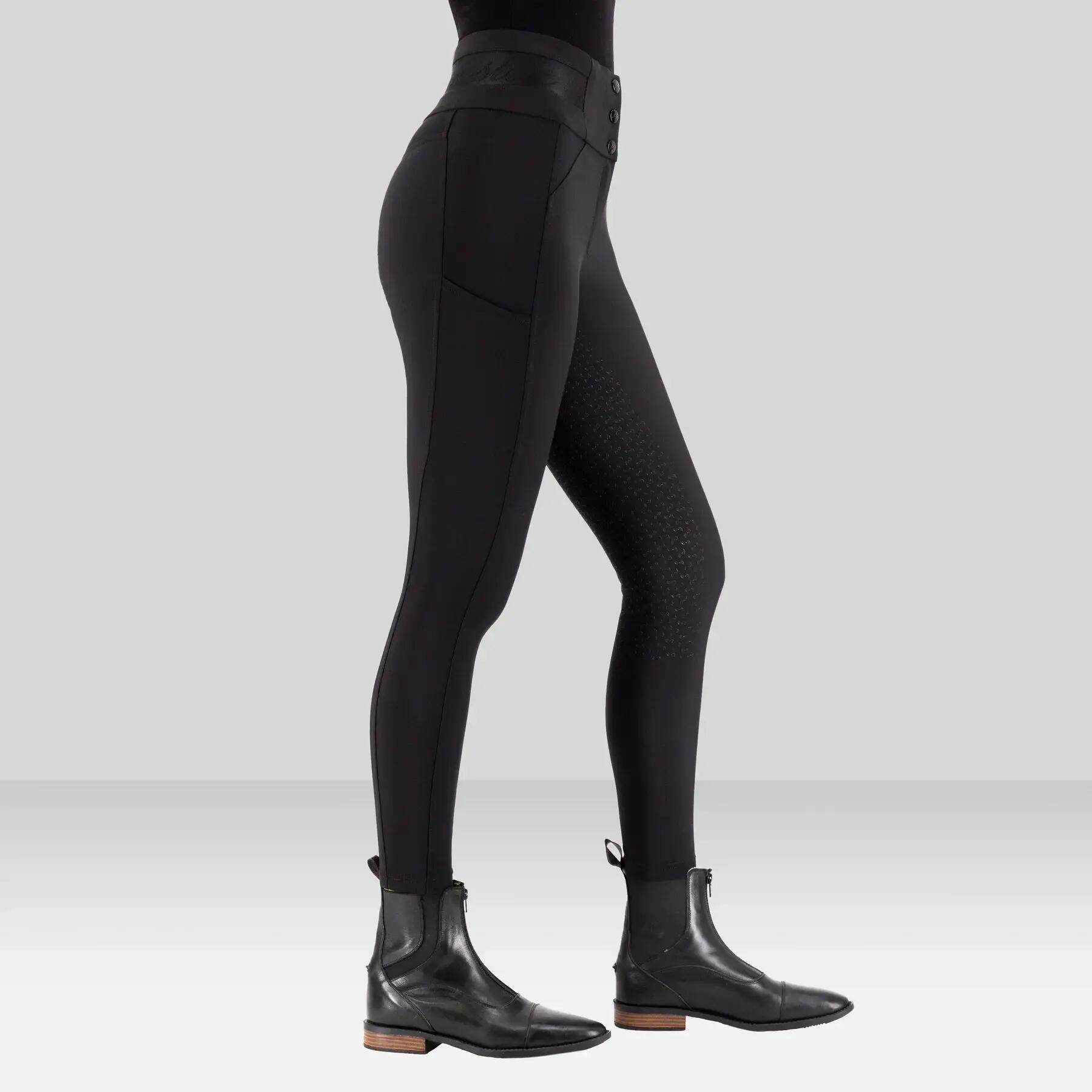 Pantalón de equitación Full Grip Euro-Star Athletic 3/4