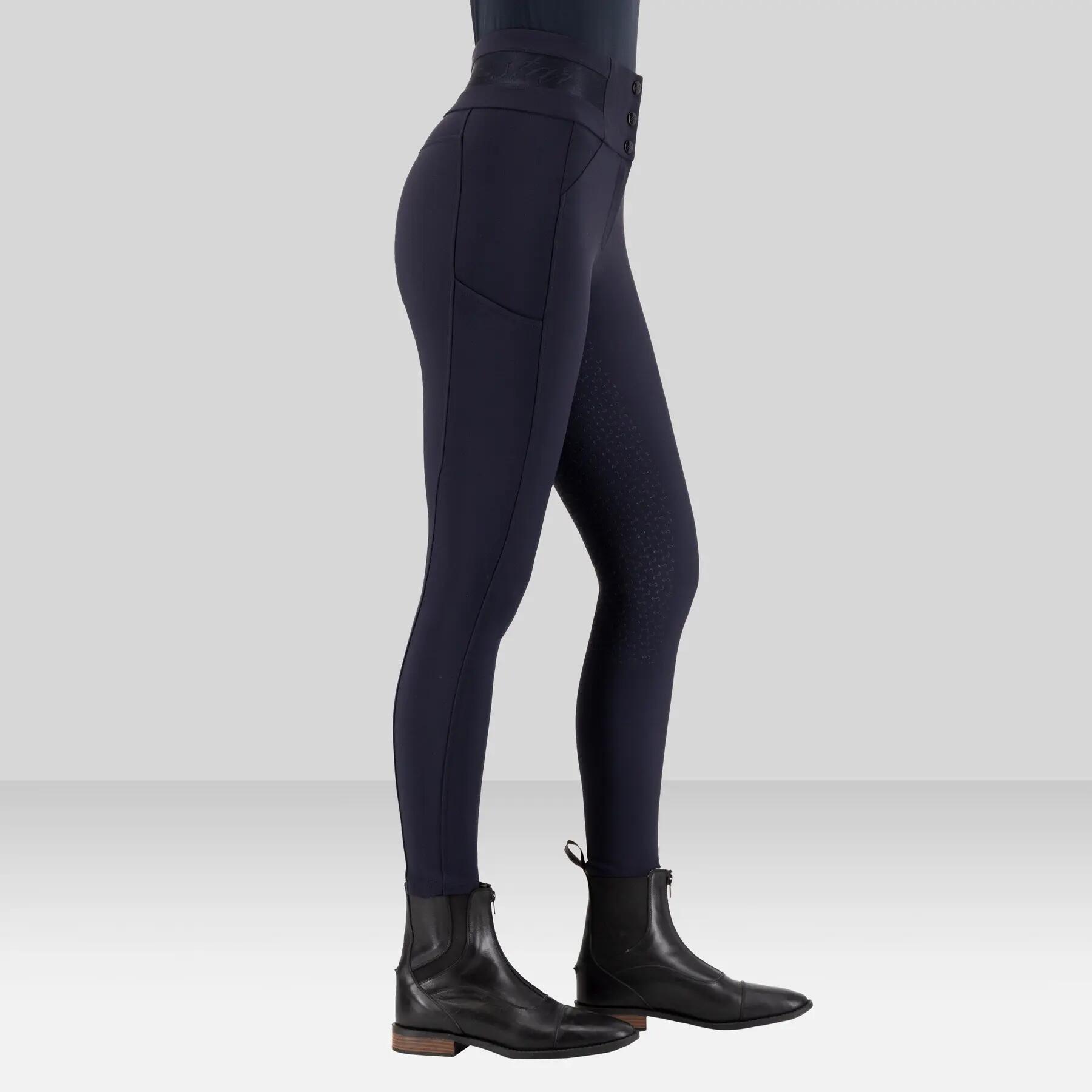 Pantalon équitation full grip femme Euro-Star Athletic 3/4