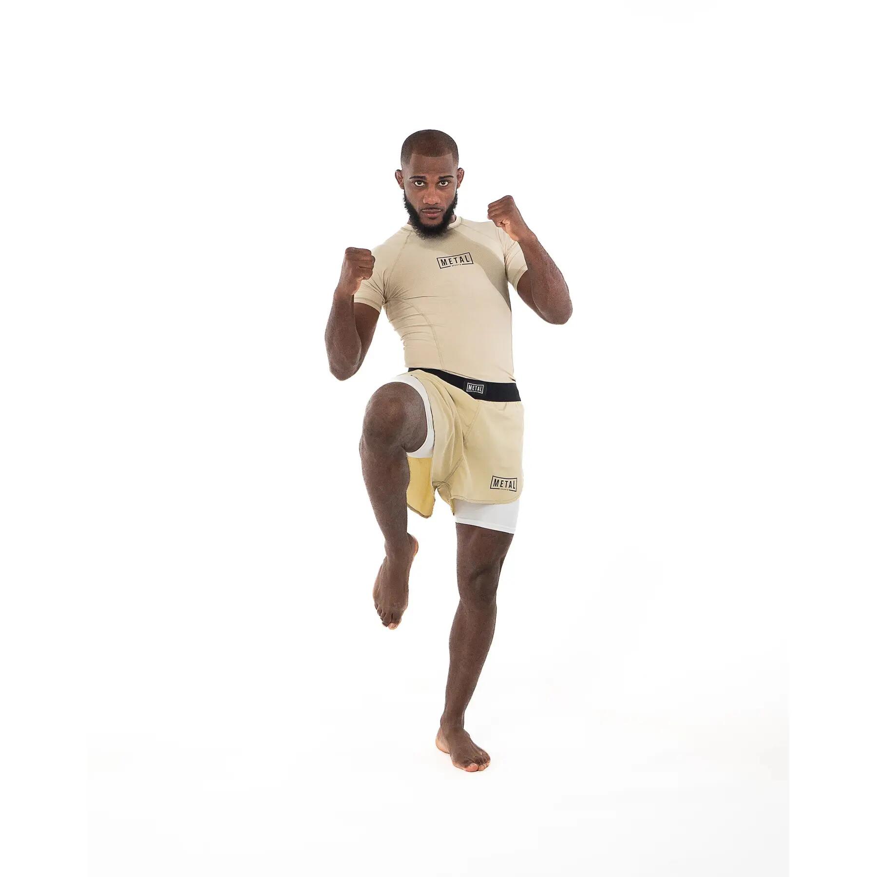 MMA shorts 2-in-1 Metal Boxe Desert Storm XL 3/5