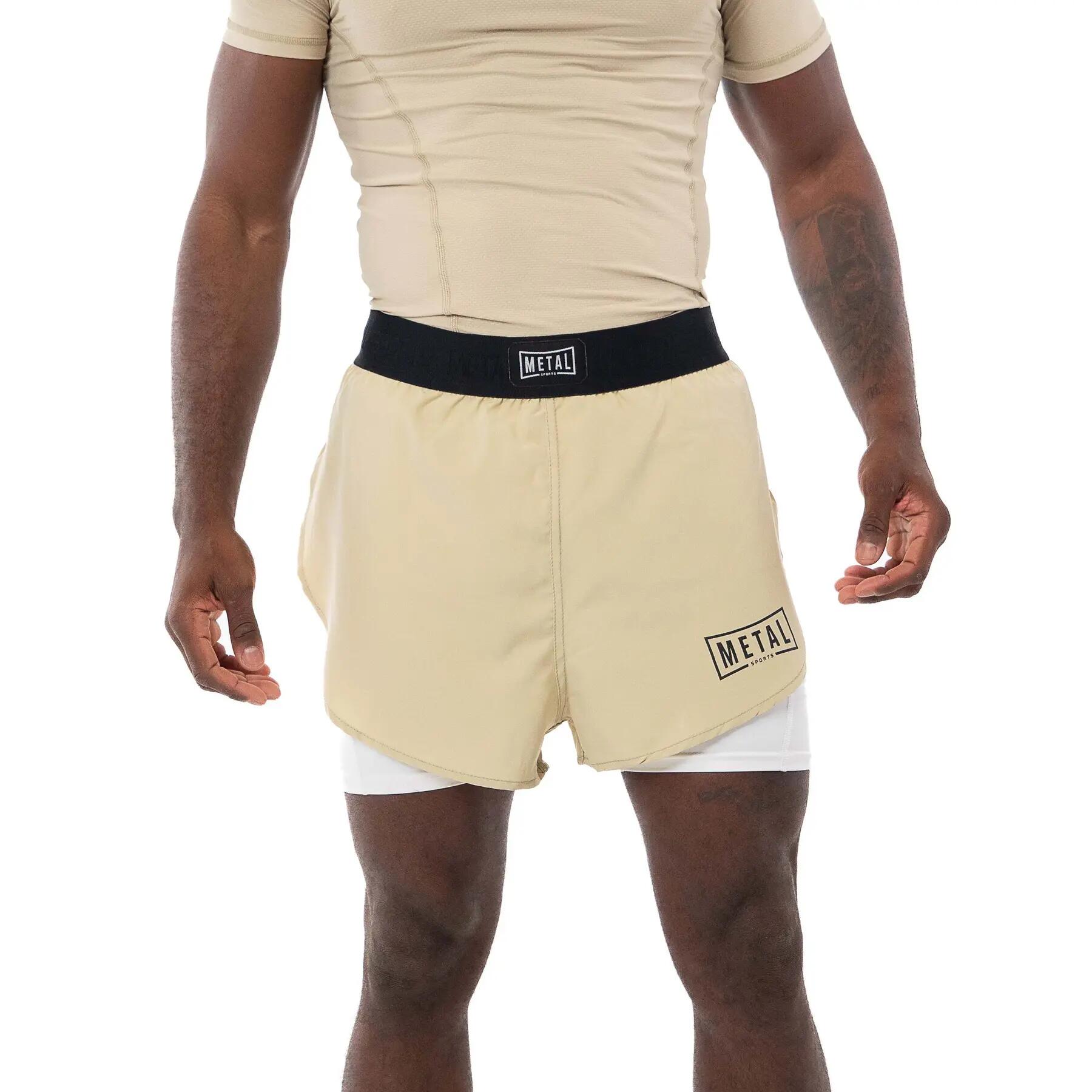 Szorty do walki 2 w 1 Metal Boxe Desert Storm