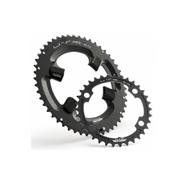 Shimano Miche Kettenblatt 105 11V 50T Aluminium Schwarz 2/2